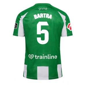 Real Betis Marc Bartra #5 Hjemmebanetrøje 2025-26 Kortærmet